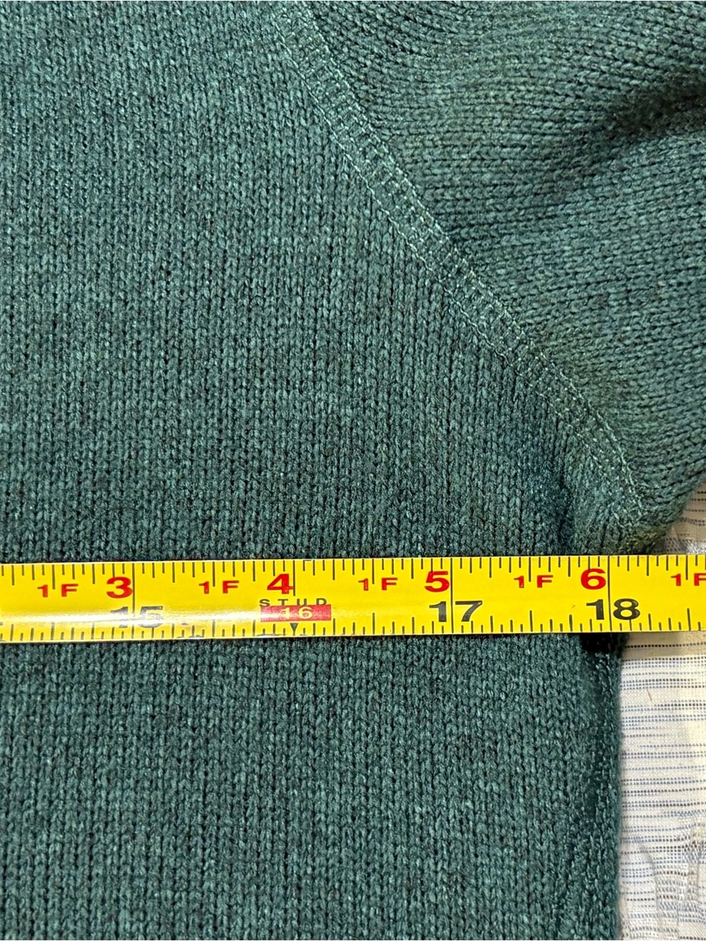 Patagonia Womens Better Sweater 1/4 Zip Fleece Outdoor Pine Green Small - Picture 5 of 8